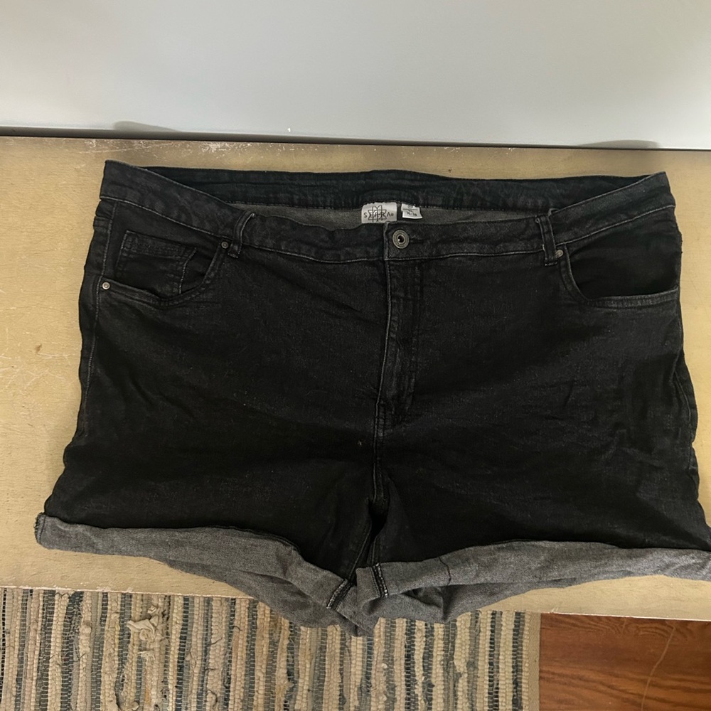 SFERRA Dark Jean Shorts